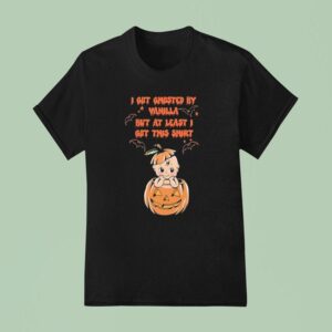 I Got Ghosted By Vanilla Halloween Baby Pumpkin T Shirt