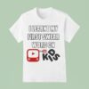 I Learnt My First Swear Word On Youtube Kids T Shirt