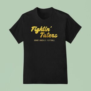 Idaho Vandals Fightin Taters Logo Tex T Shirt