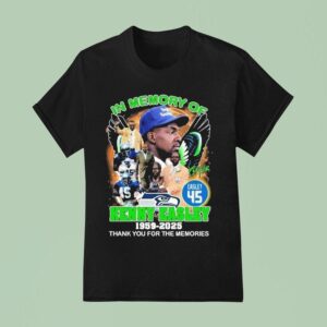 In Memory Of Kenny Easley Seattle Seahawks Thank You For The Memories T Shirt