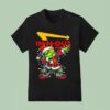 In N Out Burger X Grinch Lights Dabbing Christmas T Shirt