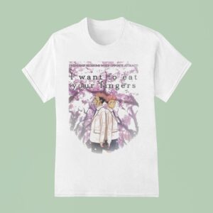 Itadori Yuji Jujutsu Kaisen I Want To Eat Your Fingers Friendship Blossoms When Opposite Attracts T Shirt