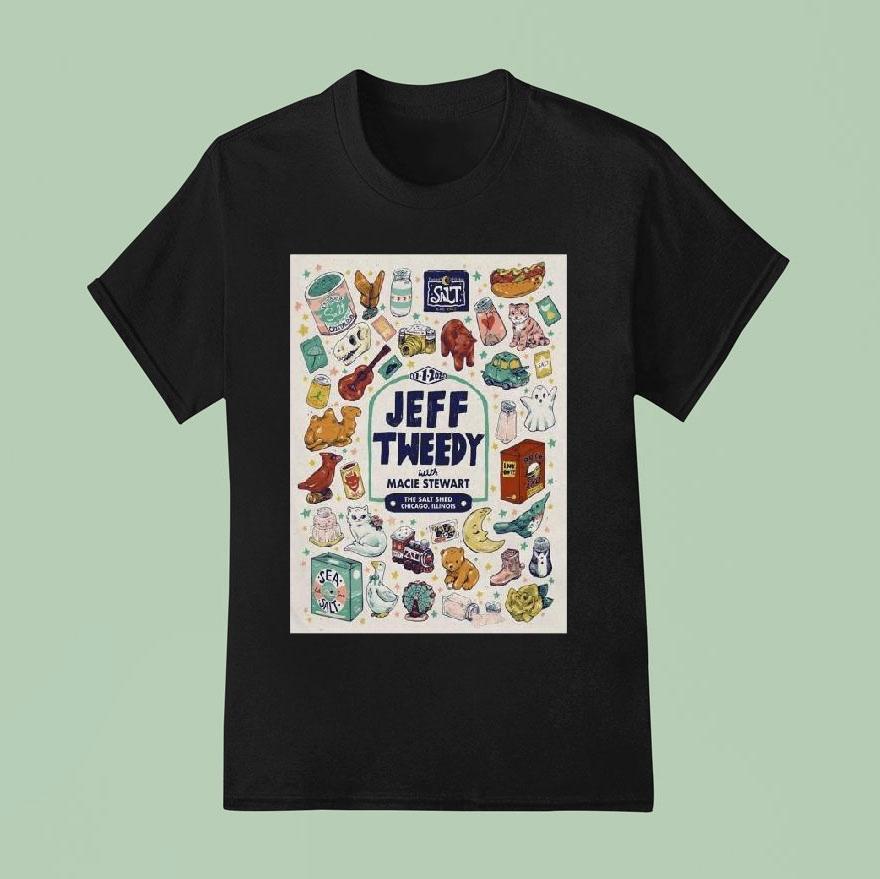 Jeff Tweedy The Salt Shed In Chicago Il November T Shirt