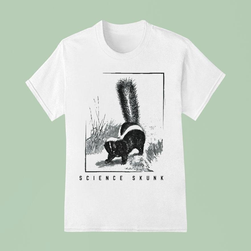 Jen Hamilton Science Skunk T Shirt