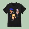 Jimmy Butler Draymond Green And Stephen Curry Faces Heads Signatures T Shirt