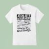 Joan Jett And The Black Hearts Punk Names T Shirt