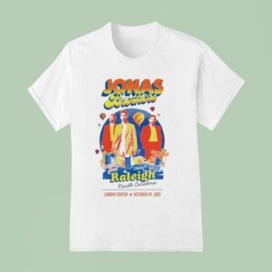 Jonas Brothers Raleigh Nc Greetings From Your Hometown At Lenovo Center On October Th T Shirt