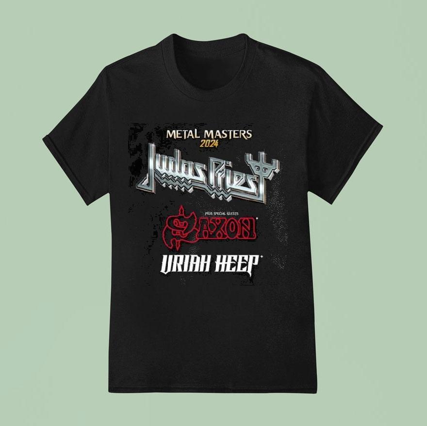Judas Priest Announce Metal Masters European Tour T Shirt