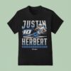 Justin Herbert Los Angeles C Slide T Shirt