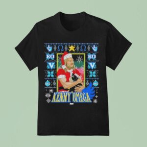 Kenny Omega Purrfect Christmas Holiday Ugly Christmas T Shirt