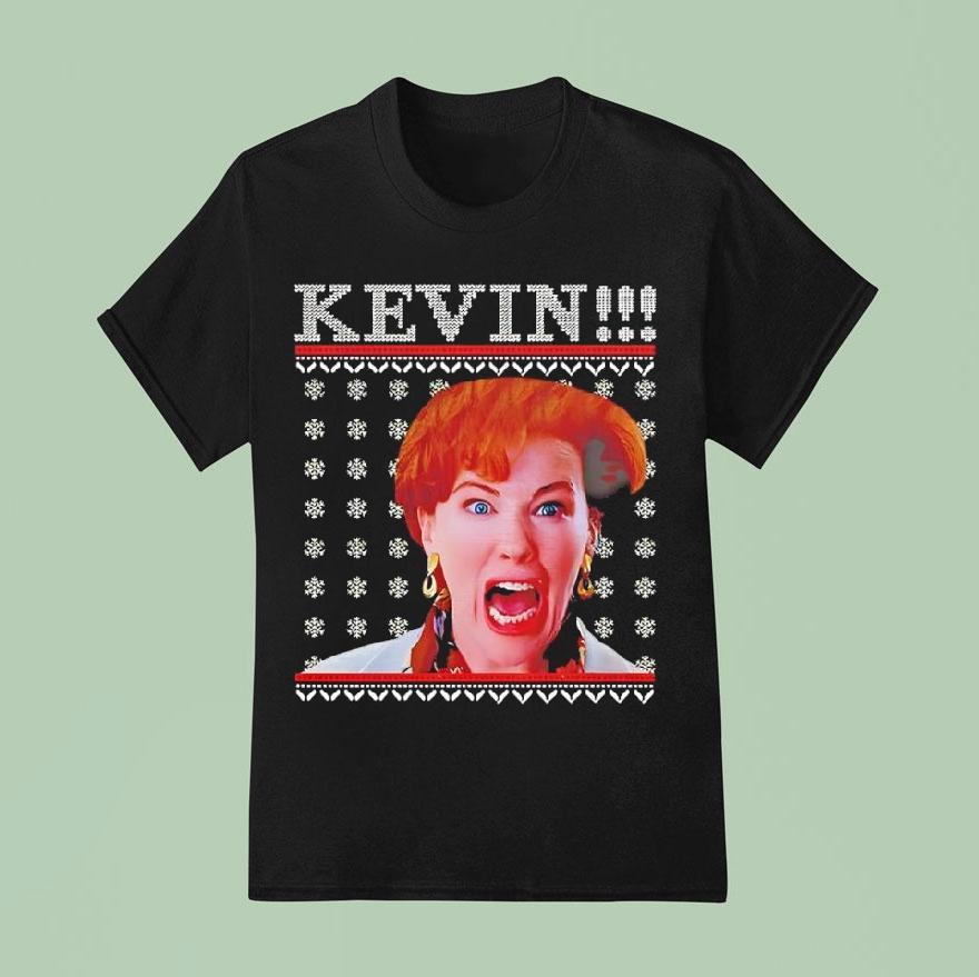 Kevin Home Alone Christmas Funny Movie T Shirt