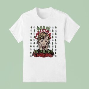 Kevin Mccallister Home Alone Merry Christmas Ya Filthy Animal T Shirt