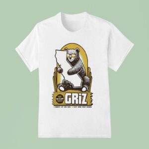 King Gizzard The Lizard Wizard November Prague Czech Republic Bear T Shirt