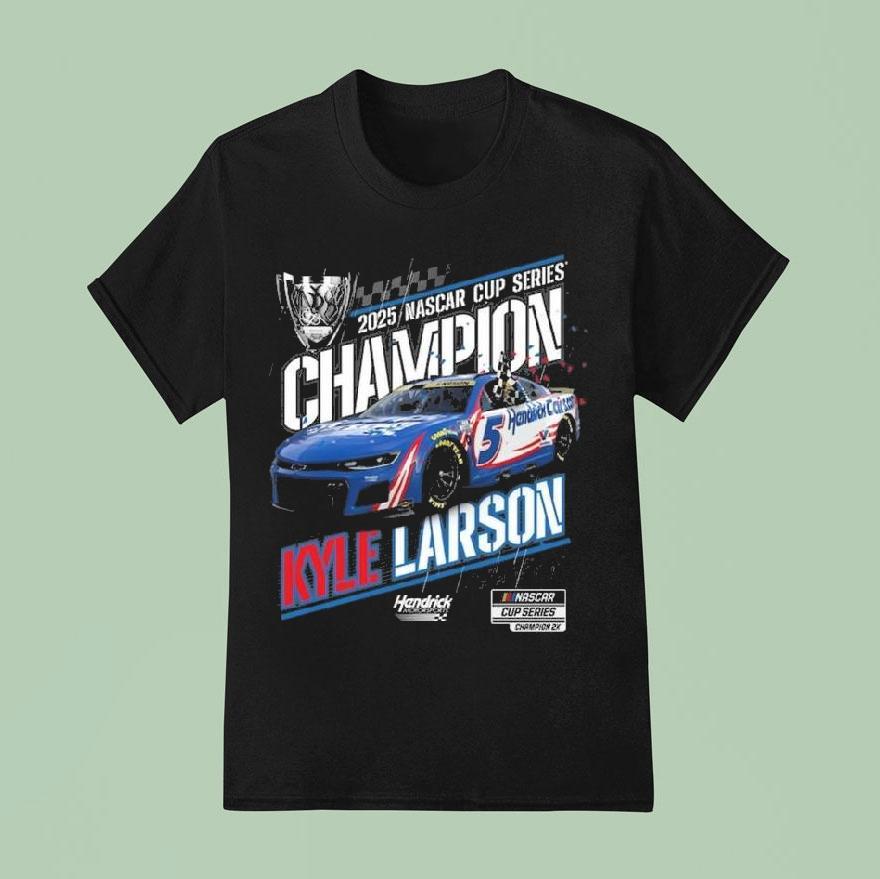 Kyle Larson Hendrick Motorsports Team Collection Nascar Cup Series Champion T Shirt