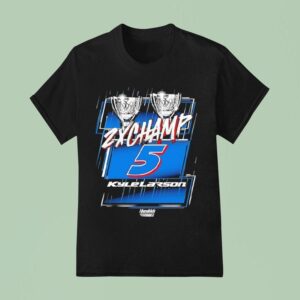 Kyle Larson Hendrick Nascar Cup Series Champion Trophy T Shirt