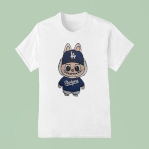 Labubu Los Angeles Dodgers Baseball T Shirt