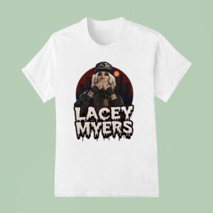 Lacey Myers City Skyline Horror T Shirt