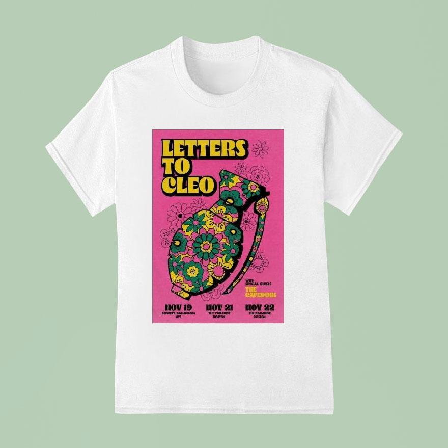Letters To Cleo Nov New York And Nov In Boston Ma T Shirt