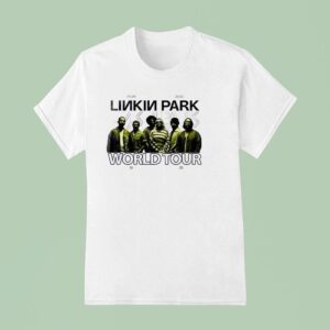 Linkin Park From Zero World Tour Mexico City Logo T Shirt