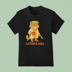 Litter S Full Cat Parody T Shirt