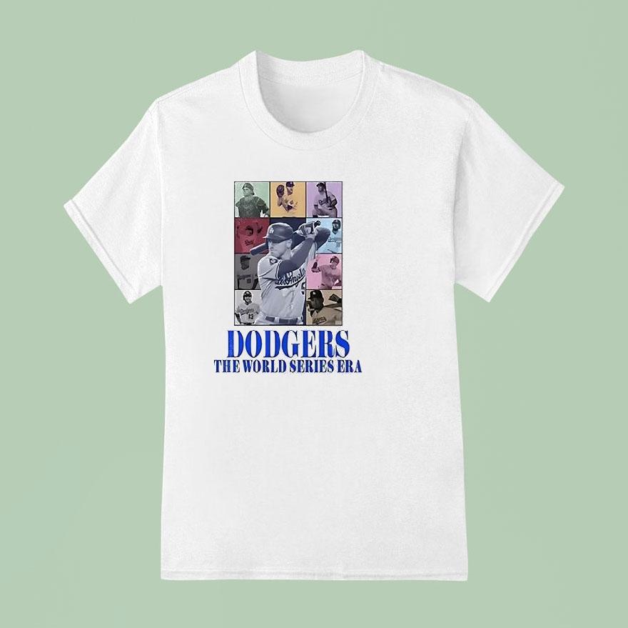 Los Angeles Dodgers The World Series Champions Era Sided T Shirt