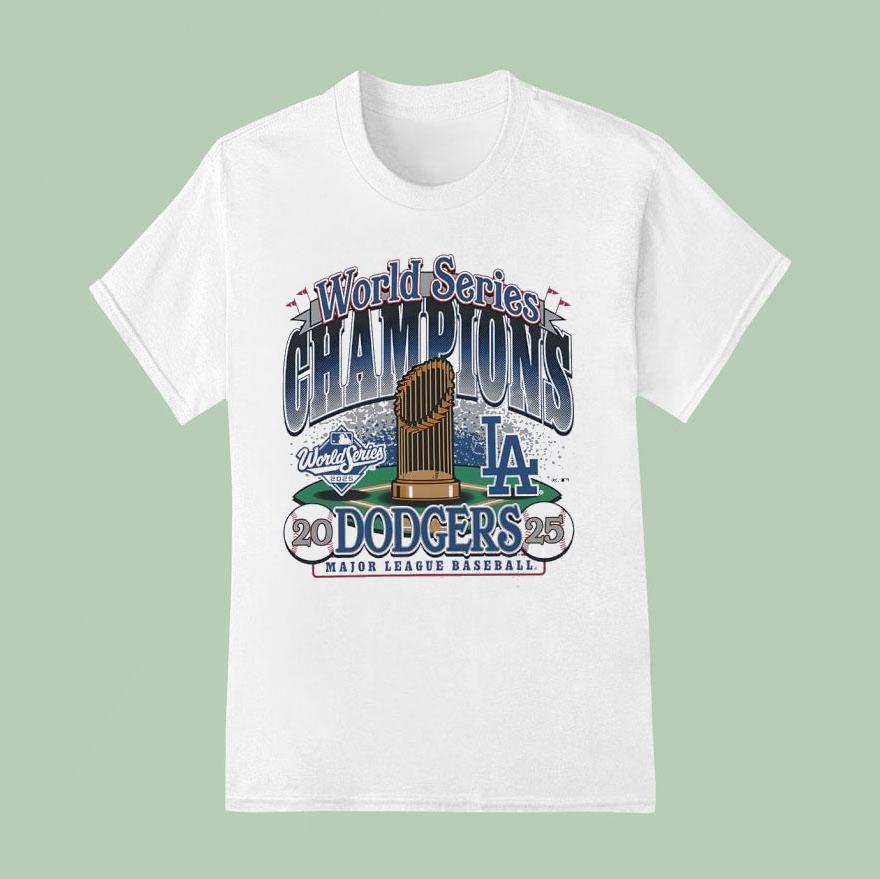 Los Angeles Dodgers World Series Champions Mlb T Shirt