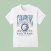 Los Angeles Dodgers Back To Back Trophies Los Angeles Vs The World Champions T Shirt