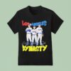 Los Angeles Dodgers Dynasty Players Signatures T Shirt