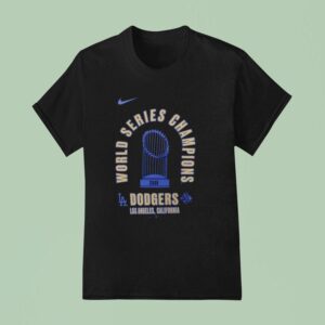 Los Angeles Dodgers Nike World Series Champions California T Shirt