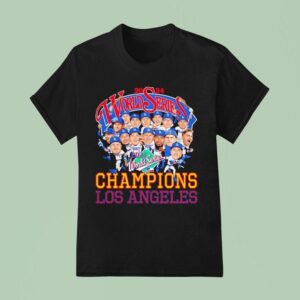 Los Angeles Dodgers Team World Series Champs T Shirt