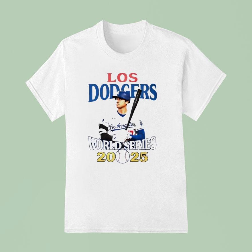 Los Angeles Dodgers World Series Shohei Ohtani Pose T Shirt