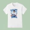 Los Angeles Dodgers Yoshinobu Yamamoto Blue Crew Graphic T Shirt