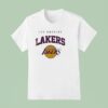 Los Angeles Lakers X Sevenn World Tour Wonwoo Logo T Shirt