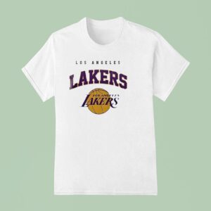 Los Angeles Lakers X Sevenn World Tour Wonwoo Logo T Shirt