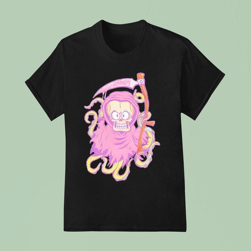 Mark Hoppus Hi My Name Is Mark Reaper T Shirt