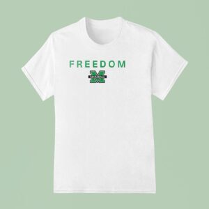 Marshall Thundering Herd X Marshall University X Freedom Logo T Shirt