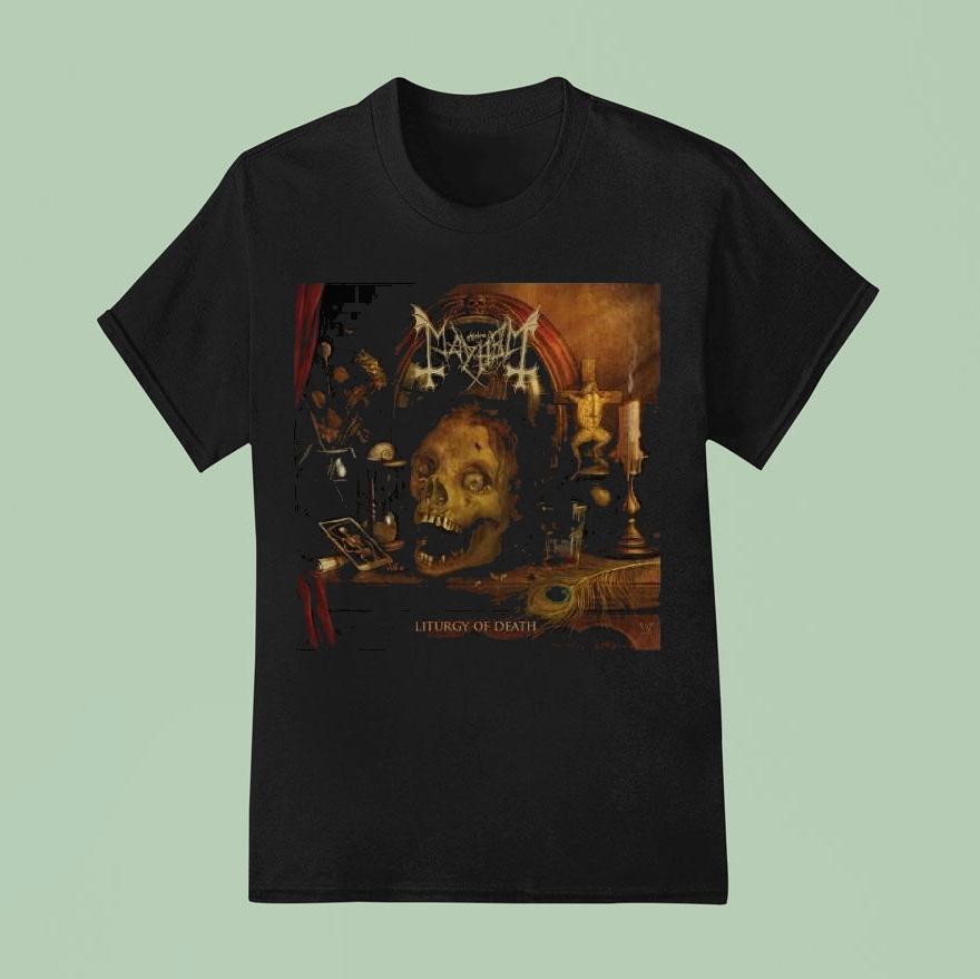 Mayhem Liturgy Of Death Th February T Shirt