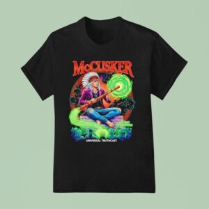 Mccusker Cosmic Protection Hz Healing Vibes Universal Truthcas T Shirt
