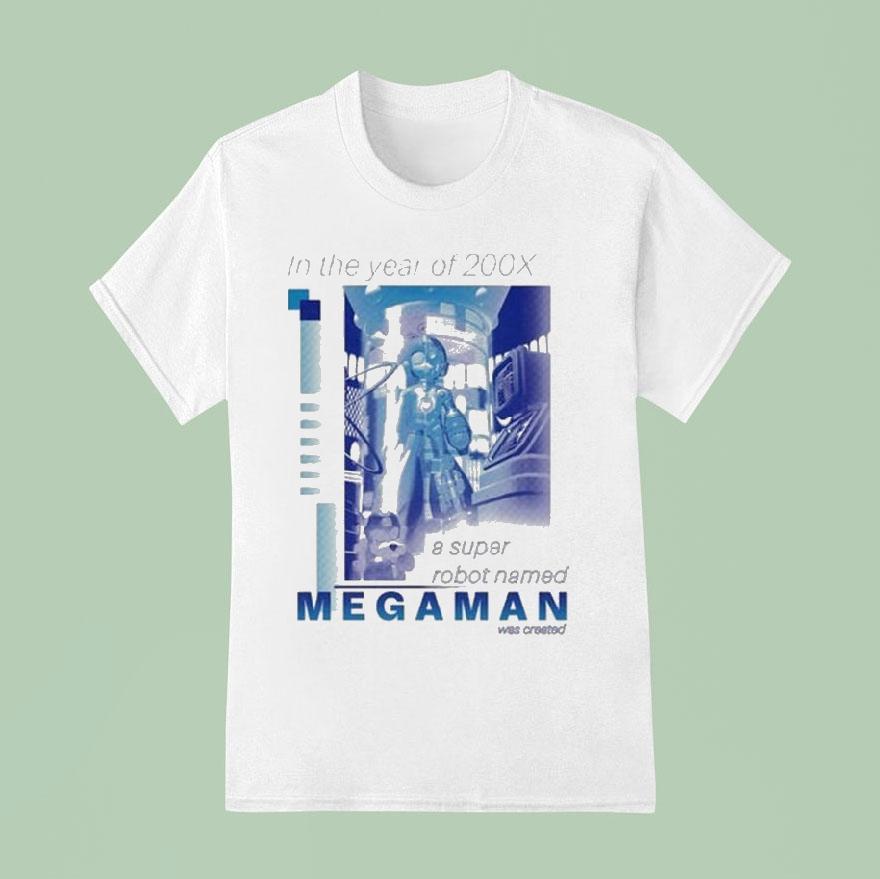 Mega Manin The Year Of X A Super Robot Named T Shirt