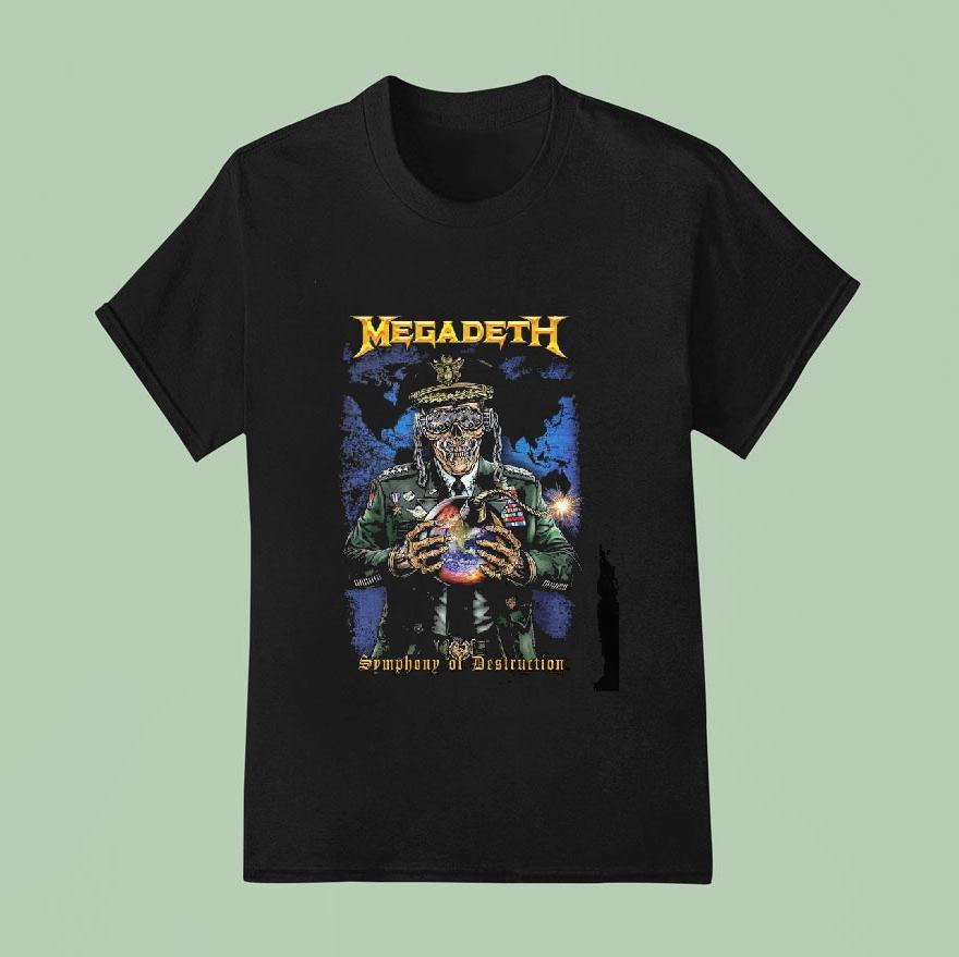 Megadeth Symphony Of Destruction Textile T Shirt