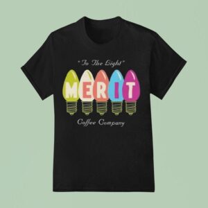 Merit Coffee Co Vintage Lightbulb T Shirt