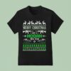 Merry Christmas And A Hooah New Year U S Army Ugly Christmas T Shirt