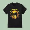 Metallica Seasons World Tour M Album Cover With Dates T Shirt