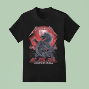 Metallica M Auckland New Zealand Venue At Eden Park On November The Blood Moon Dragon T Shirt