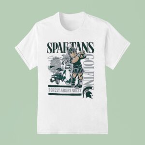 Michigan State Spartans Golfing Forest Akers West Masco T Shirt