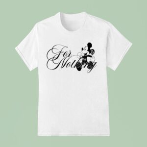 Mickey Mouse Nine Vicious For Nothing Tour T Shirt