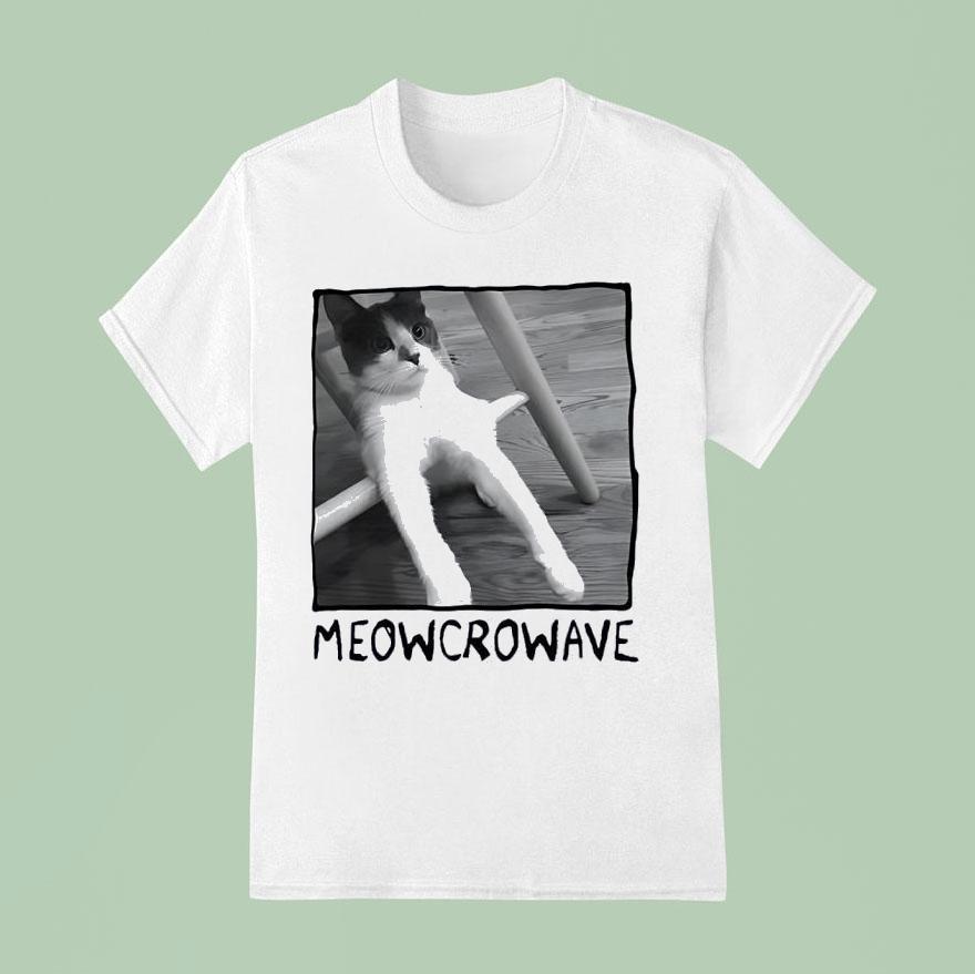 Microwave Meowcrowave Vintage T Shirt