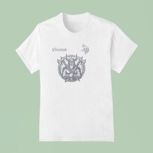 Minnesota Vikings Winter Warrior Logo T Shirt
