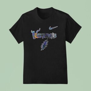 Minnesota Vikings X Grateful Dead Years Of Rock Bears T Shirt