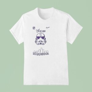Minnesota Vikings X Storm Trooper Logo T Shirt